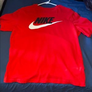 Red Nike Tee